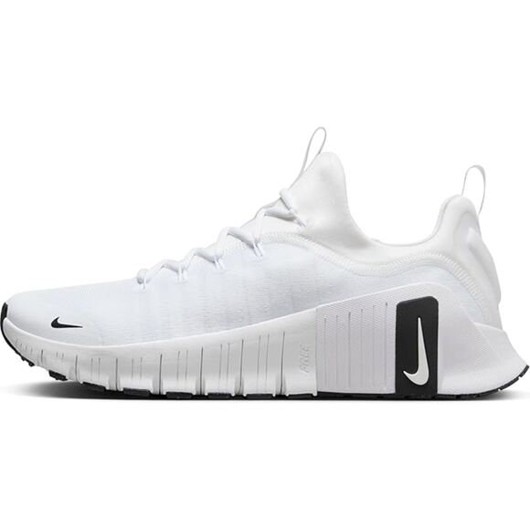 Nike Free Metcon 6 White Black. SIZE 9.5 - FJ7127-101 - Picture 4 of 8